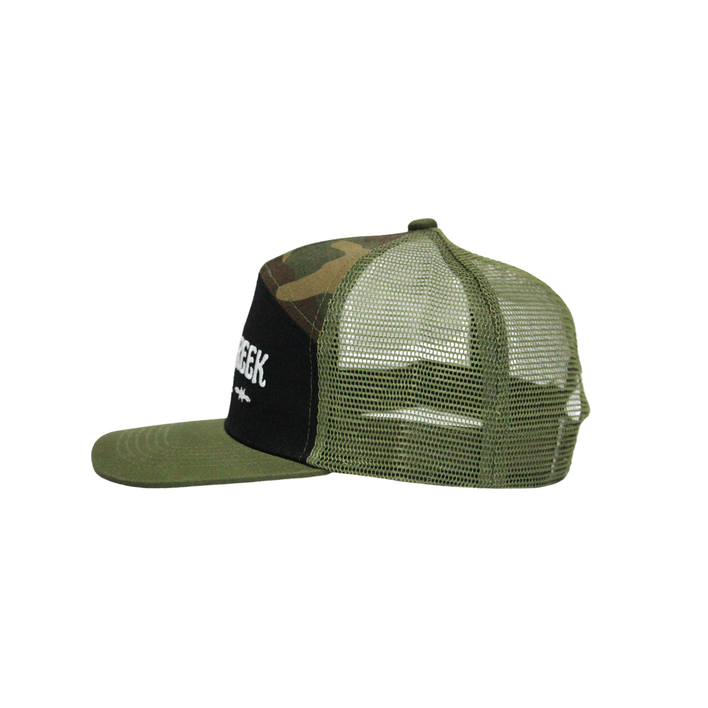 Army Mesh Back Trucker