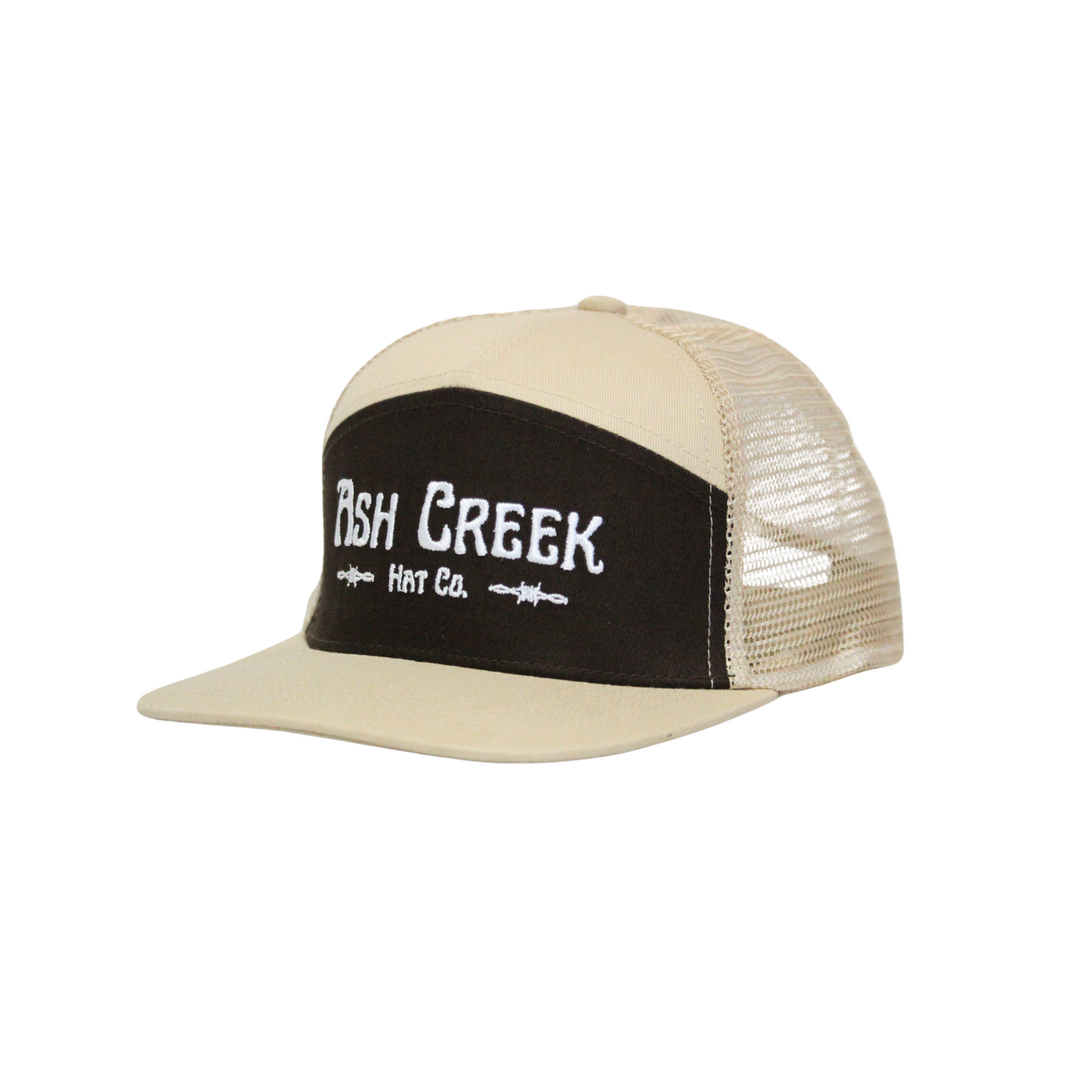 Brown/Tan Mesh Back Trucker