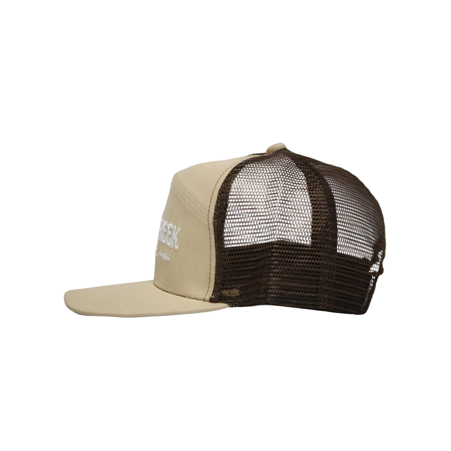 Sand/Brown Mesh Back Trucker