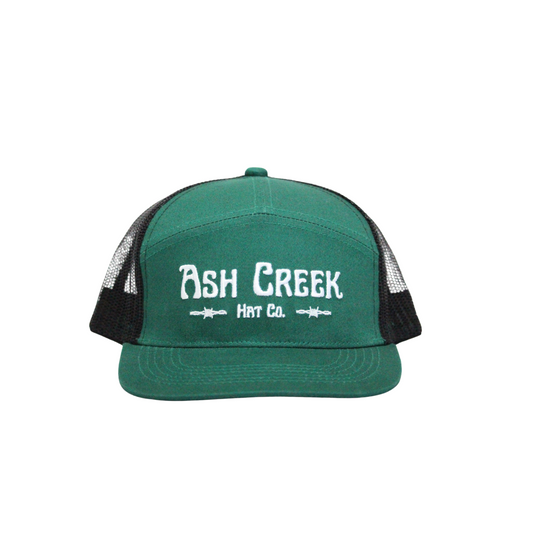 Green Mesh Back Trucker